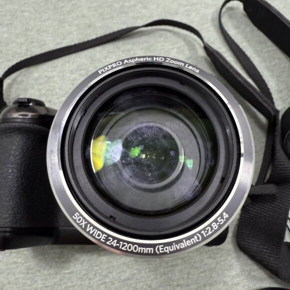 Kodak PIXPRO AZ501 Digital Camera 50x TESTED WORKING Battery Strap & Case - Picture 2 of 8